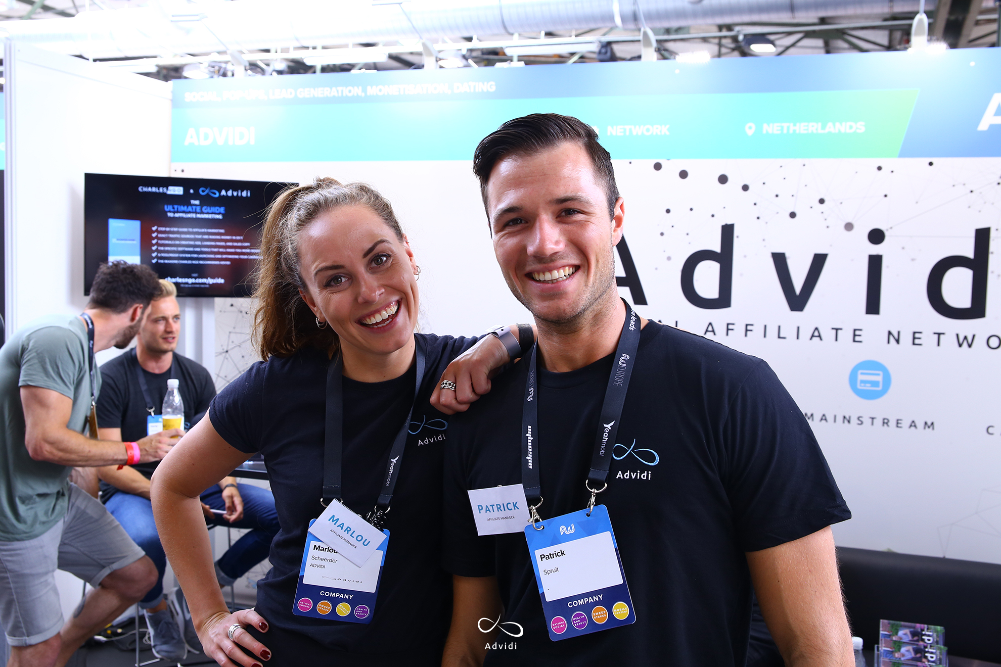  Our Sales Managers Marlou and Patrick at the AWE conference in Berlin 2017