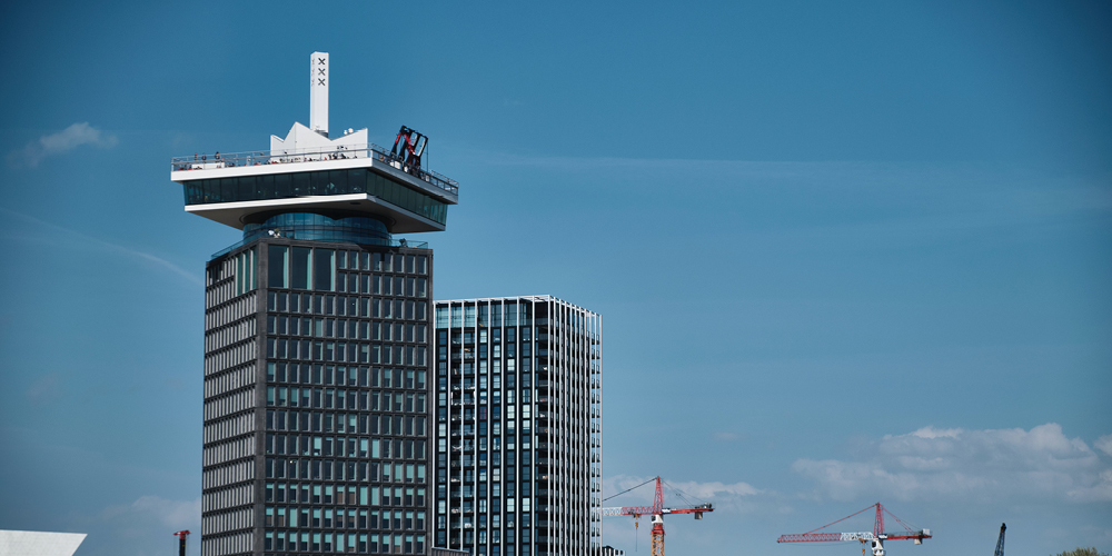 amsterdam skyline